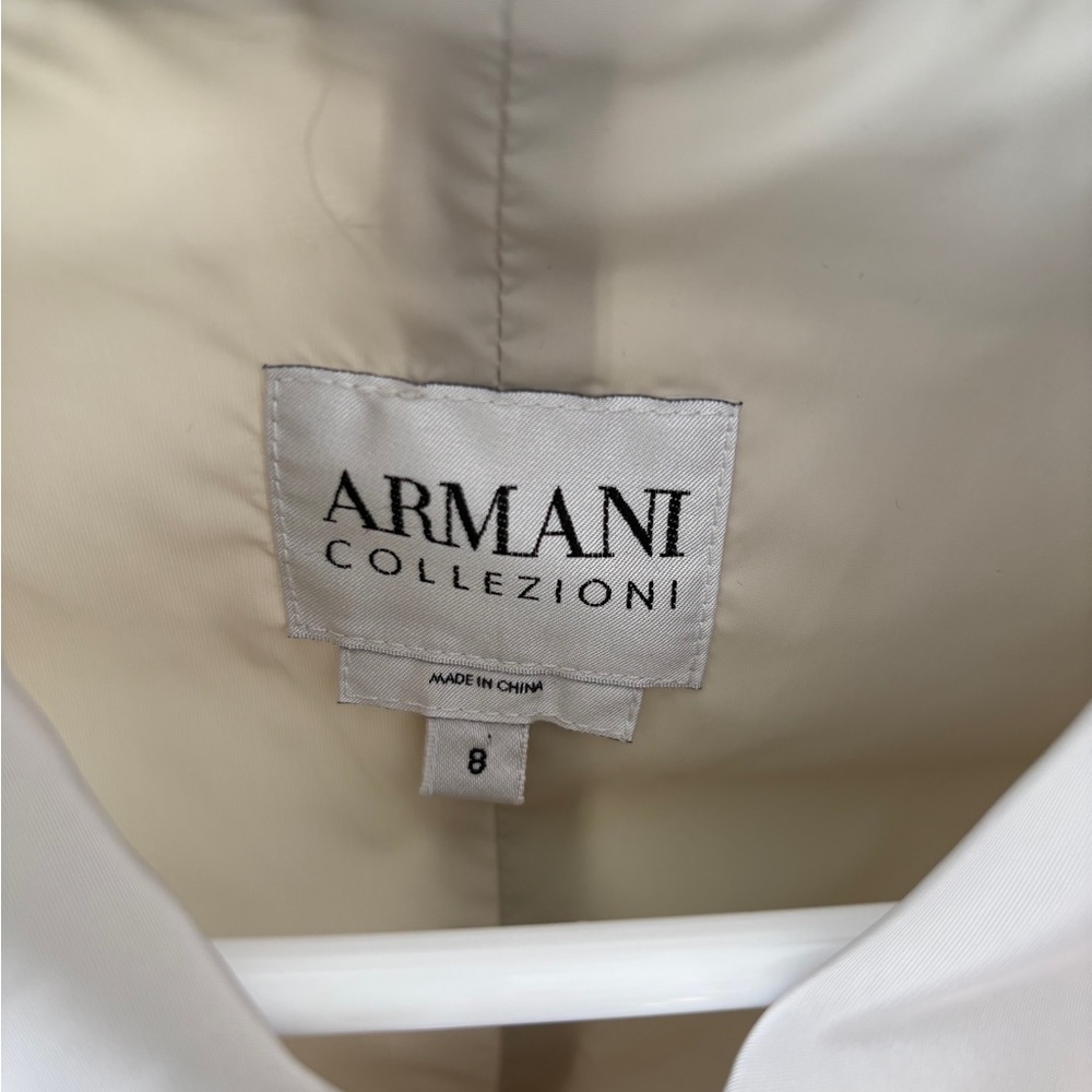 Armani Collezioni Women's Cream Jacket - Picture 3 of 8